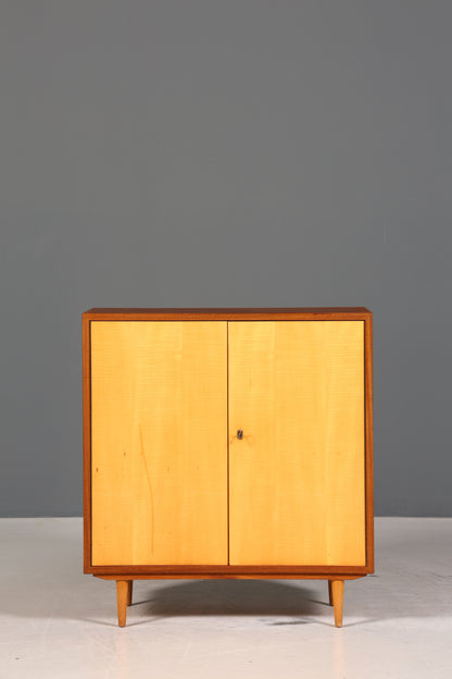 Wunderschöner Mid Century Schrank 60er Jahre Bücherregal Aktenschrank Wäscheschrank 1 von 2