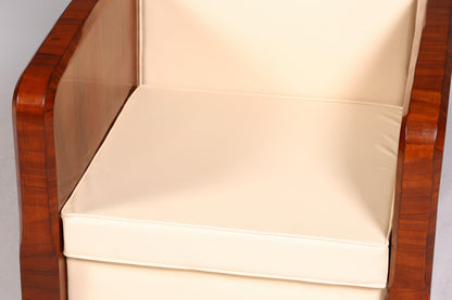 Wunderschöner Art Deco Design Sessel Clubsessel Armlehnsessel 1 von 2