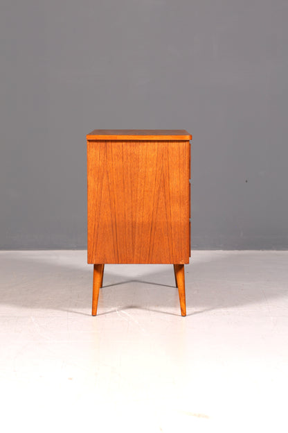 Traumhafte Mid Century Teak Kommode Sideboard Vintage Schubladenkommode Retro 60er Danish Holz Wohnzimmer