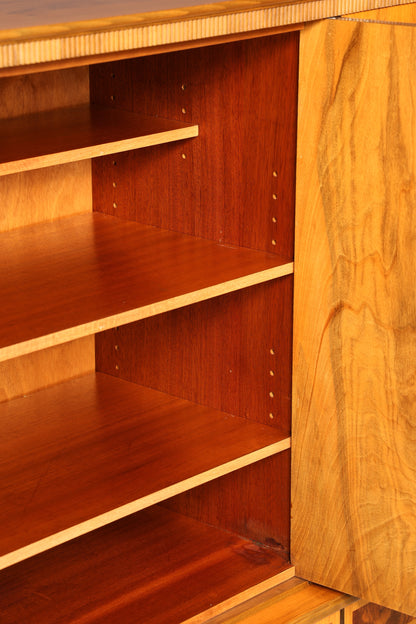 Traumhaftes Mid Century Highboard Schrank Büro Kommode Aktenschrank Wäscheschrank 60er Jahre