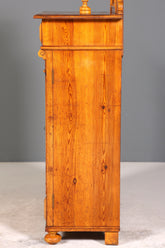 Traumhaftes Gründerzeit Vertiko Jugendstil Schrank Antik Highboard Kommode