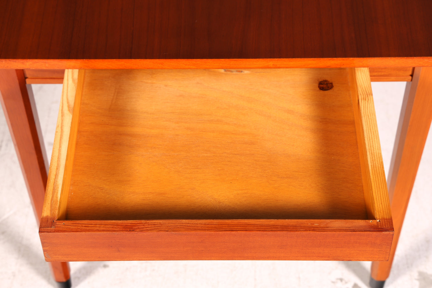 Schlichter Mid Century Esstisch Vintage Küchentisch Echt Holz Retro 60er Esszimmertisch Holztisch
