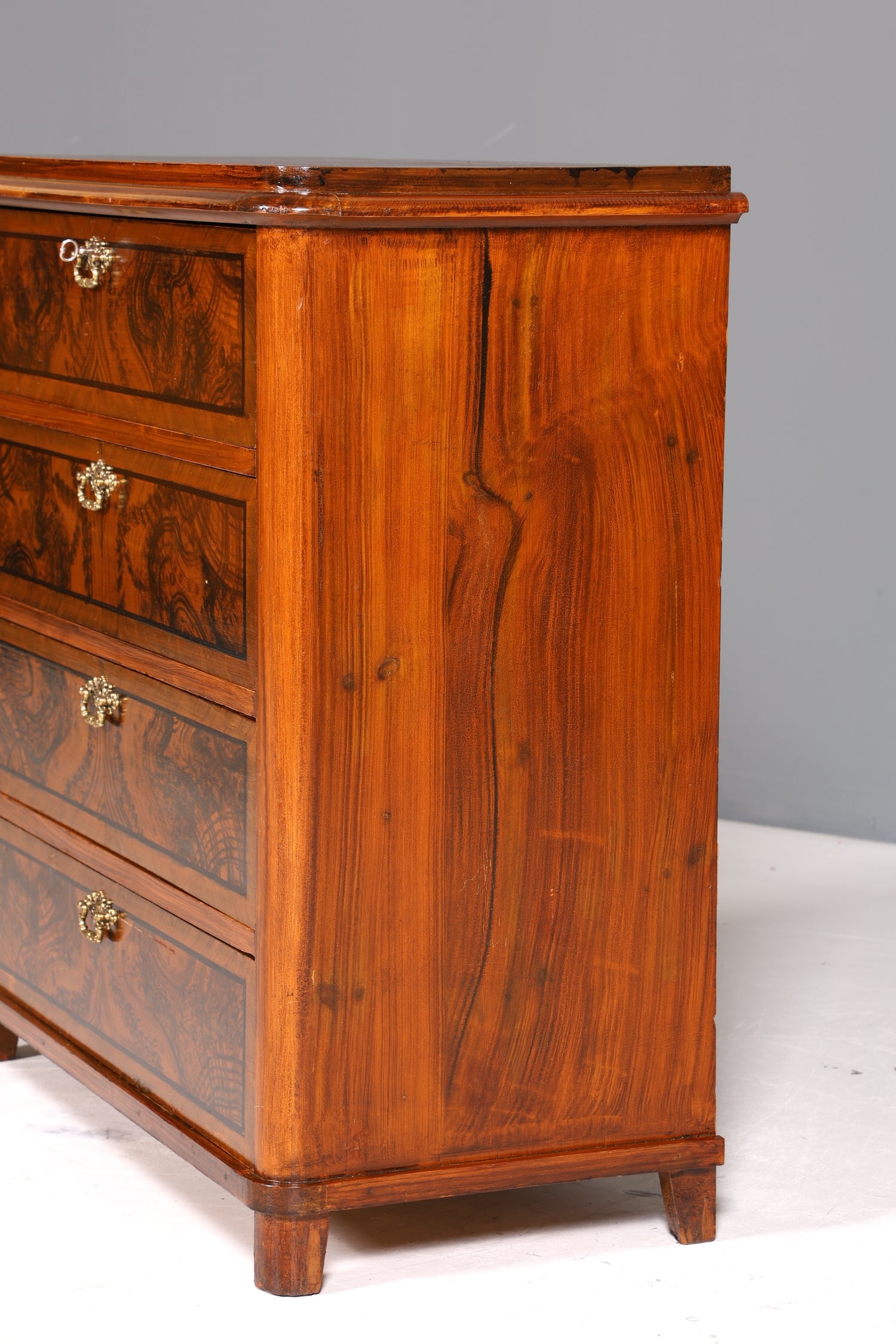 Wunderschöne Gründerzeit Kommode Jugendstil Antik Sideboard Schubladenkommode Wäschekommode