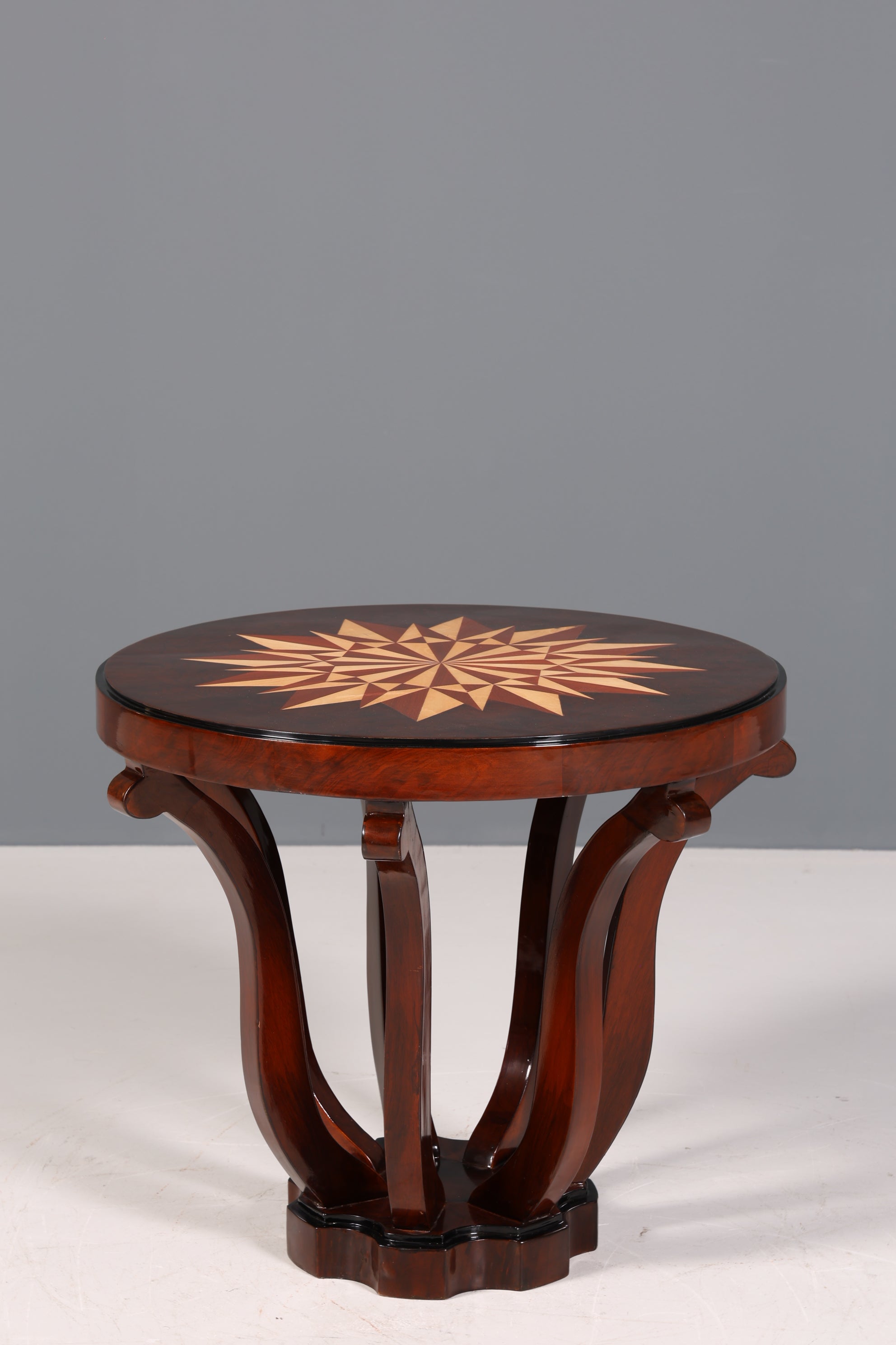 Wunderschöner Art Deco Stil Couchtisch Antik Stil Luxus Beistelltisch Wohnzimmer Ablagetisch