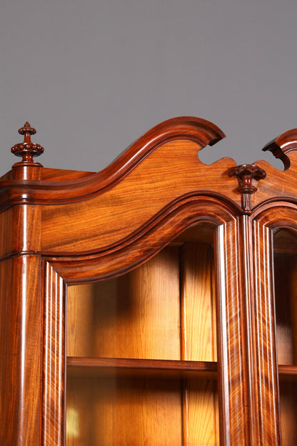 G405 Finish cm Traumhafte Louis Philippe Vitrine Antik Biedermeier Schrank echt Holz um 1880 (Kopie)