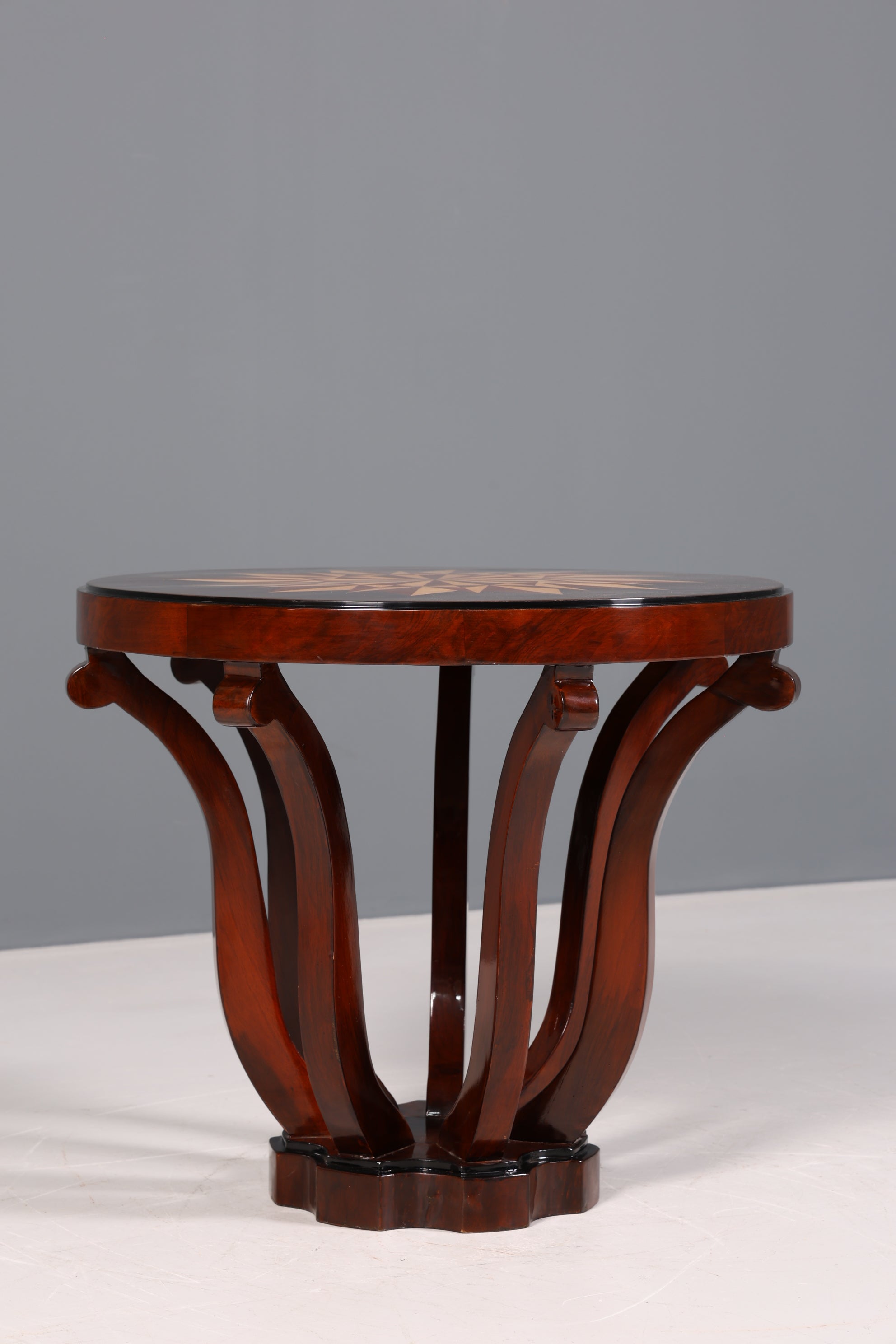 Wunderschöner Art Deco Stil Couchtisch Antik Stil Luxus Beistelltisch Wohnzimmer Ablagetisch