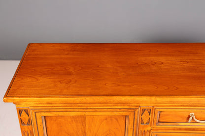 Stilvolles Original Selva Sideboard Villa Borghese Antik Stil Schrank Kommode Buffet Anrichte Massiv Made in Italy