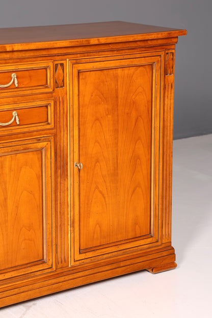 Stilvolles Original Selva Sideboard Villa Borghese Antik Stil Schrank Kommode Buffet Anrichte Massiv Made in Italy