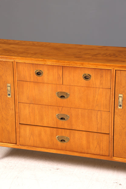 Stilvolles Drexel Heritage Sideboard USA Antik Stil Kommode Art Deco Schubladenkommode Massiv Echt Holz Vintage Wäschekommode
