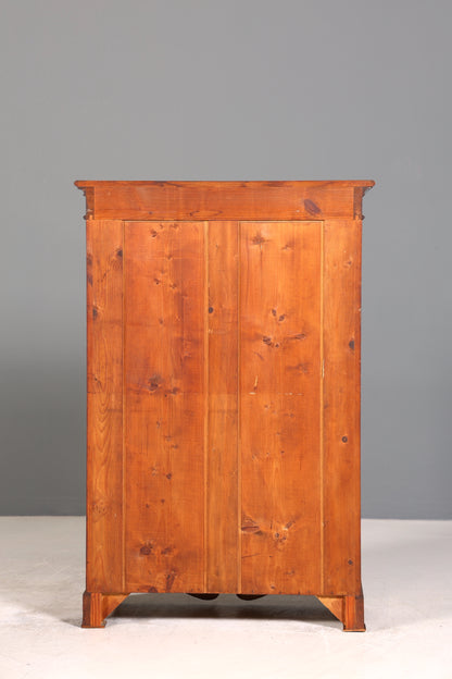 Traumhafte Jugendstil Vitrine Antike Holz Bücherschrank Eiche Gründerzeit Antik Schrank Geschirrschrank