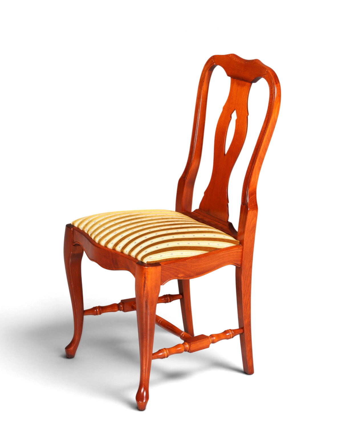 4x Wunderschöne Chippendale Stühle Barock Stil Stuhlset Polsterstuhl Set Englisch Küchenstühle Esszimmer Stühle