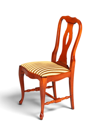 4x Wunderschöne Chippendale Stühle Barock Stil Stuhlset Polsterstuhl Set Englisch Küchenstühle Esszimmer Stühle