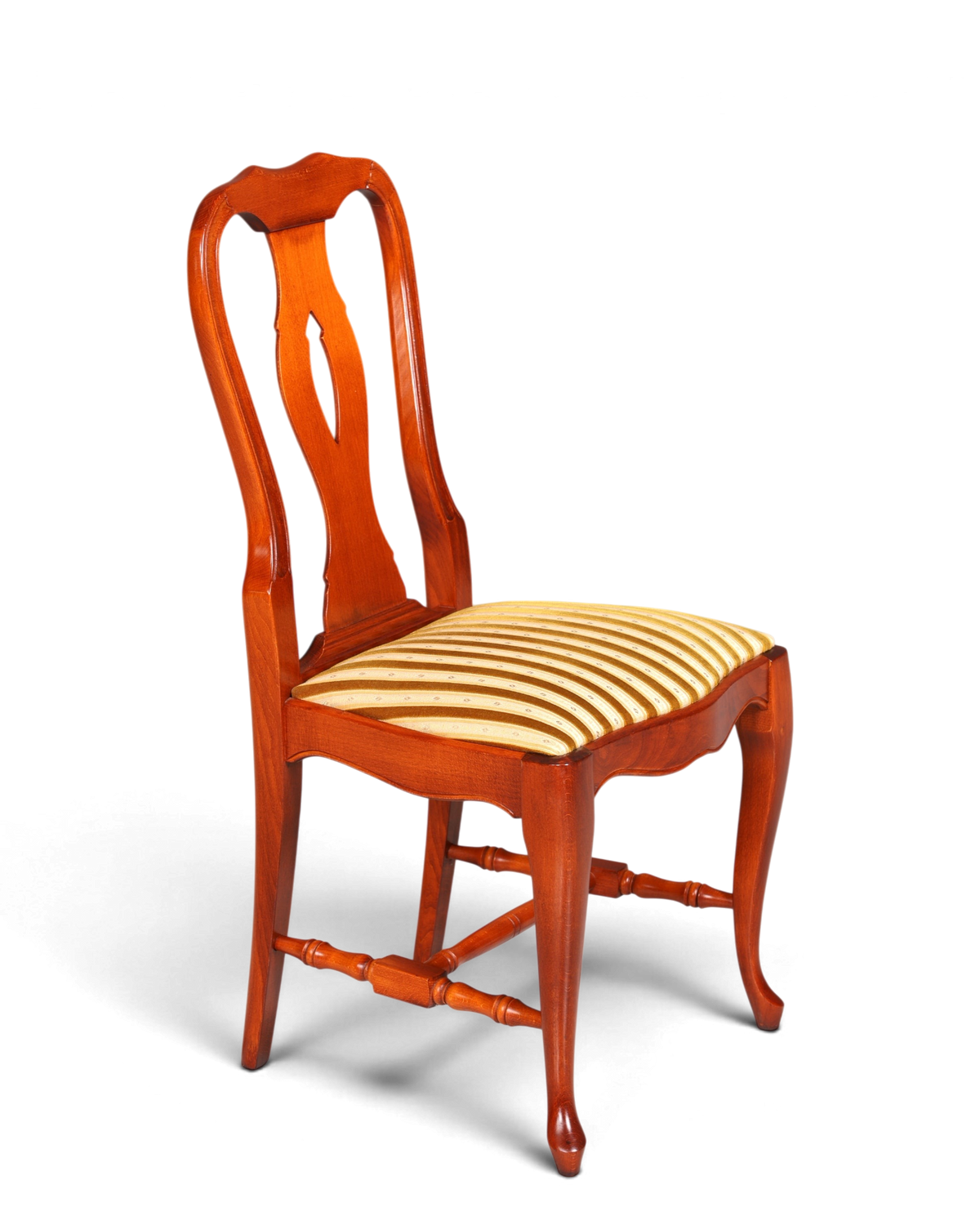 4x Wunderschöne Chippendale Stühle Barock Stil Stuhlset Polsterstuhl Set Englisch Küchenstühle Esszimmer Stühle