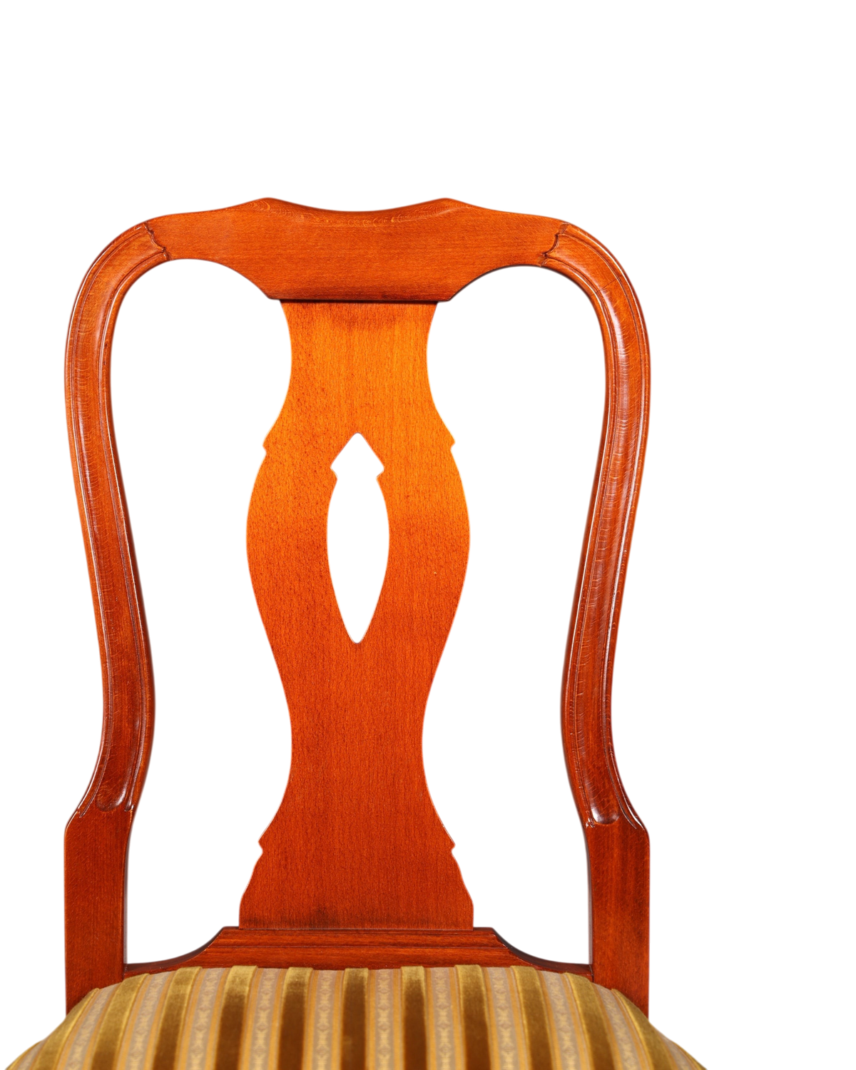 4x Wunderschöne Chippendale Stühle Barock Stil Stuhlset Polsterstuhl Set Englisch Küchenstühle Esszimmer Stühle