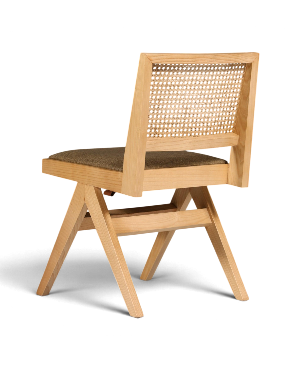Edler "Vienna Beige" Stuhl Esszimmerstuhl mit Wiener Geflecht Korbgeflecht Schreibtischstuhl Lounge Stuhl