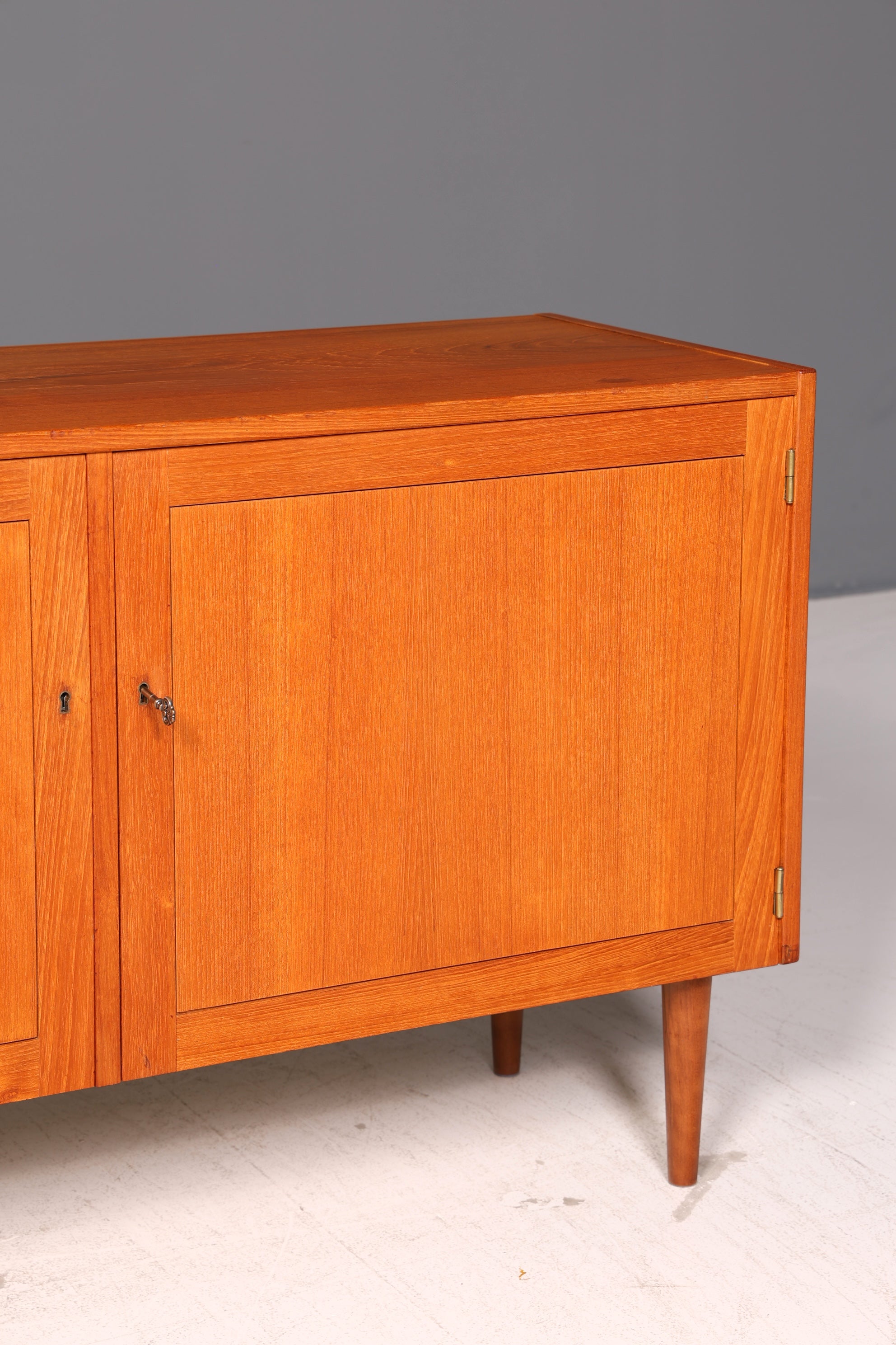 Wunderschönes Mid Century Sideboard Teak Holz Vintage Schrank Retro 60er Anrichte Danish Design TV Schrank