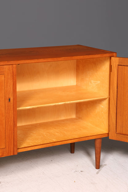 Wunderschönes Mid Century Sideboard Teak Holz Vintage Schrank Retro 60er Anrichte Danish Design TV Schrank