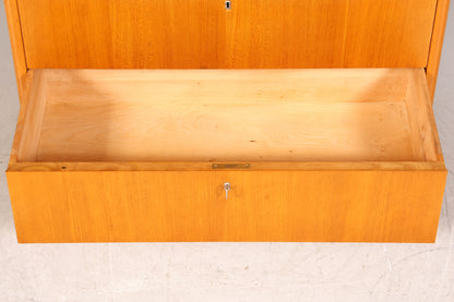 Schlichter Sekretär im Biedermeier Stil um 1930 echt Holz Schreibmöbel Kommode