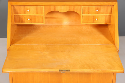 Schlichter Sekretär im Biedermeier Stil um 1930 echt Holz Schreibmöbel Kommode