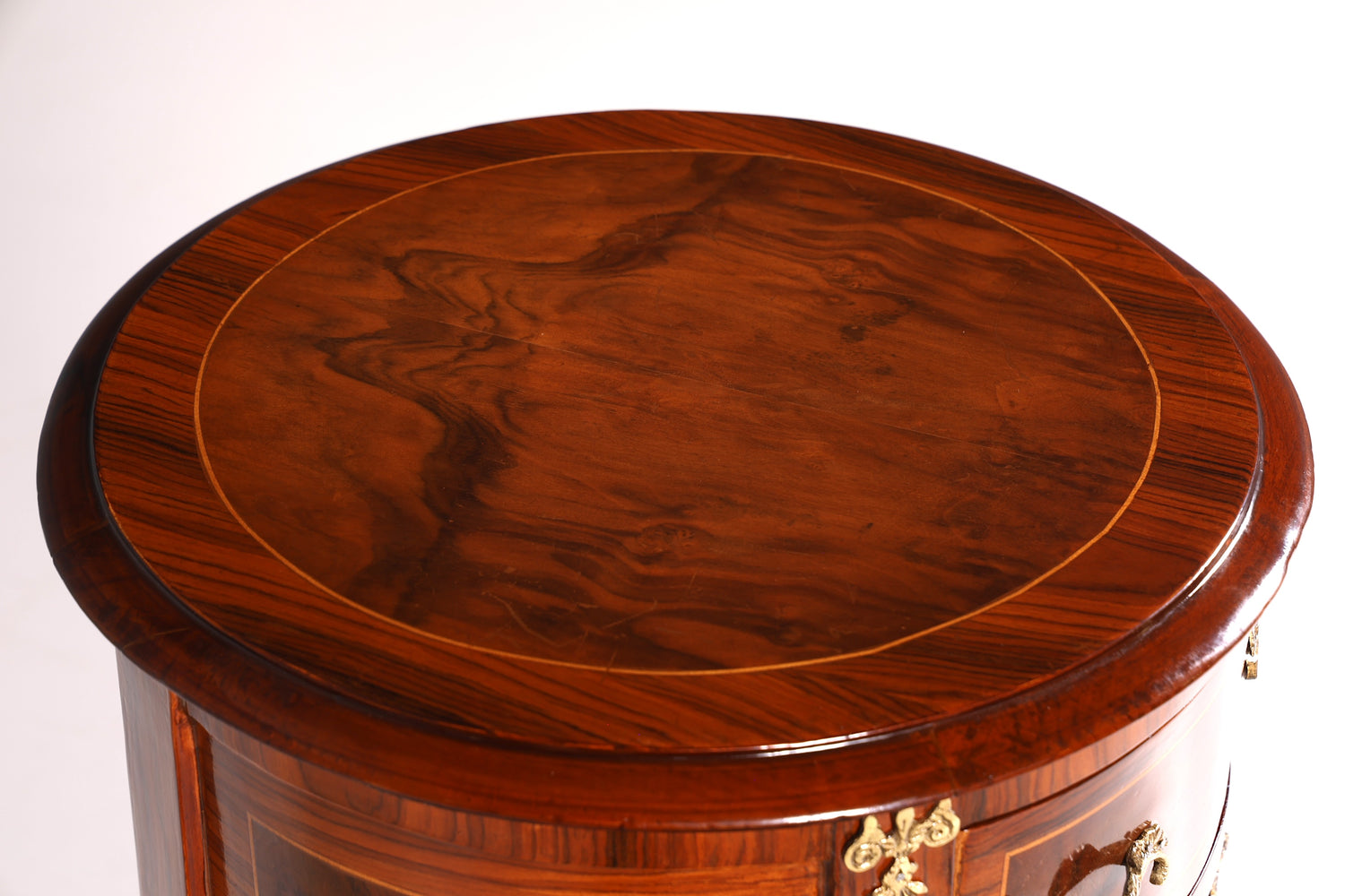 Wunderschöne Barock Stil Kommode Vertiko Schubladenkommode Intarsien 7-Schübige Kommode