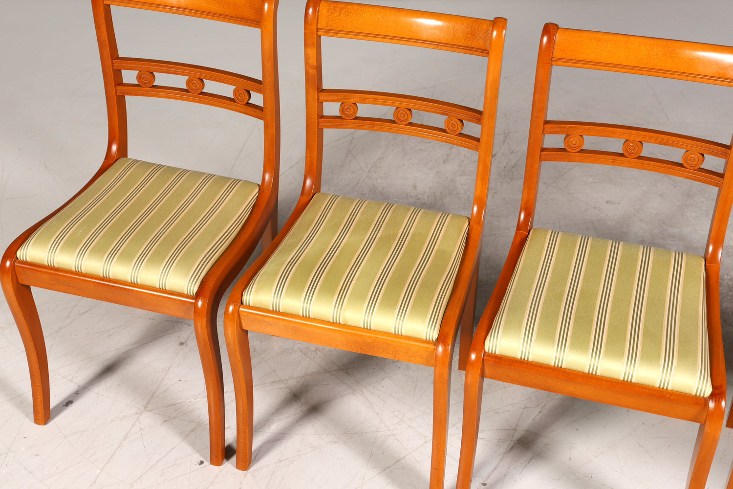 6x Edle Englische Stühle Englisch Dining Chairs Antik 60er Jahre Küchenstühle Stuhlset