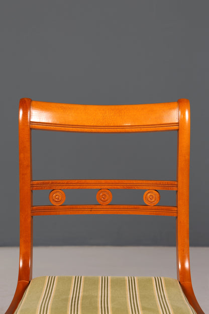 6x Edle Englische Stühle Englisch Dining Chairs Antik 60er Jahre Küchenstühle Stuhlset