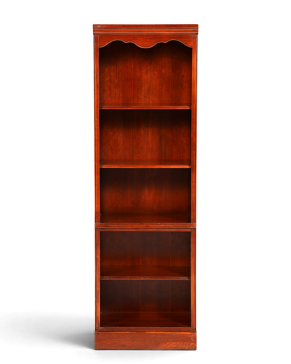 Hauptstadt Möblerei Drexel Heritage Bücherregal aus dunklem Echtholz im klassischen Vintage-Stil