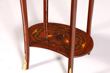 Wunderschöner Barock Louis XV Stil Beistelltisch Ablagetisch Kommode massiv Antik Stil Nachttisch