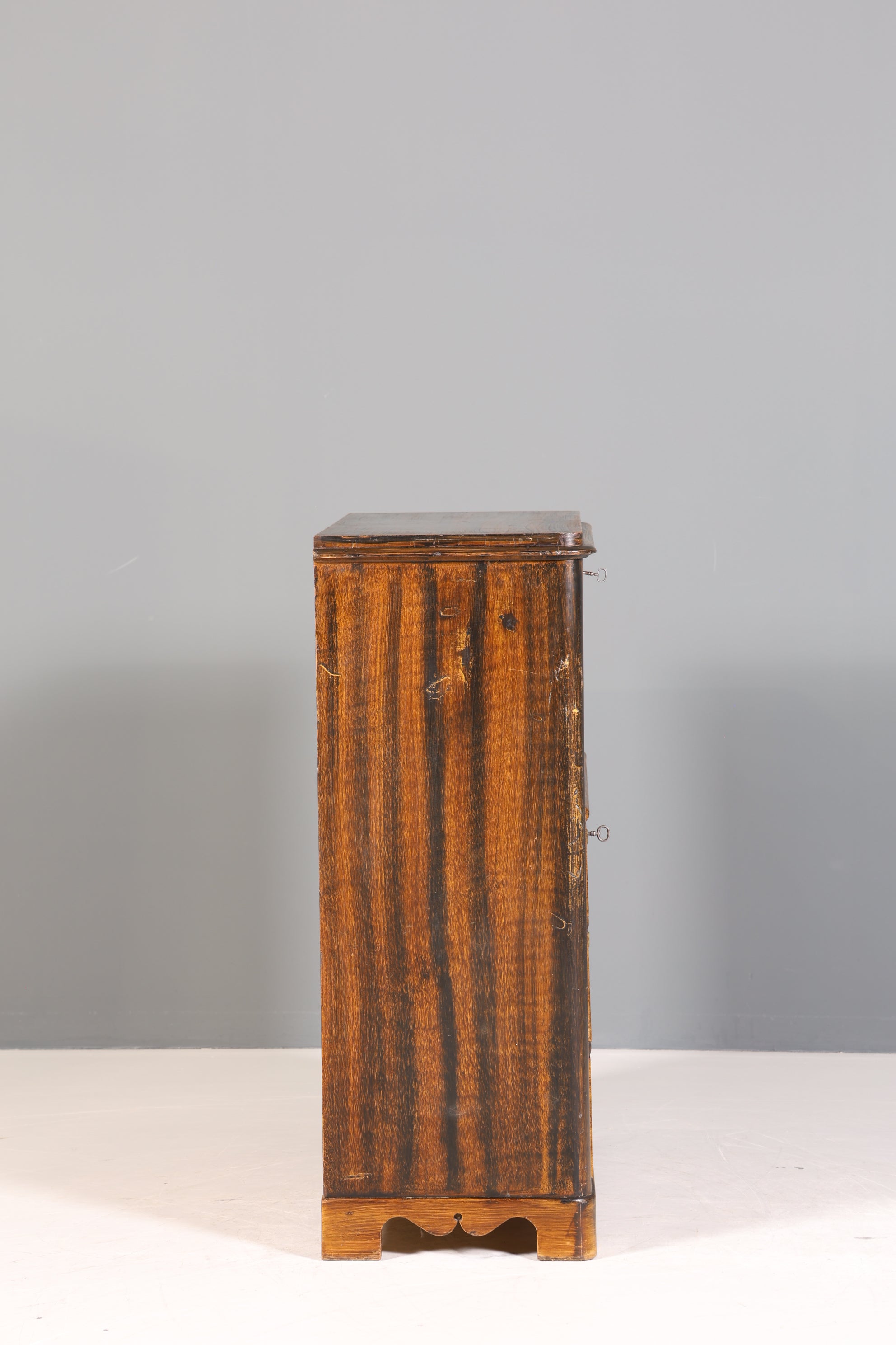 Stilvoller Biedermeier Sekretär Vertiko Antik Kommode Louis Philippe Schreibkommode