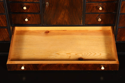 Stilvoller Biedermeier Sekretär Vertiko Antik Kommode Louis Philippe Schreibkommode