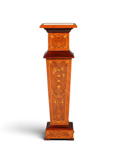 Traumhafte Barock Stil Säule Louis XV Blumensäule Naturstein Marmor Ablage Tisch