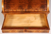 Beeindruckender Louis Philippe Sekretär Antik Rollladen Sekretär Schreibtisch Nussbaum Aufsatzsekretär