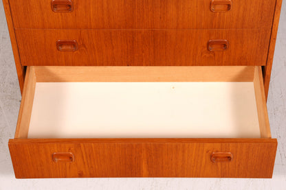 Wunderschöne Mid Century Kommode Teak Danish Design Vintage Vertiko 60s 70s Schrank Schubladenkommode Holz Retro