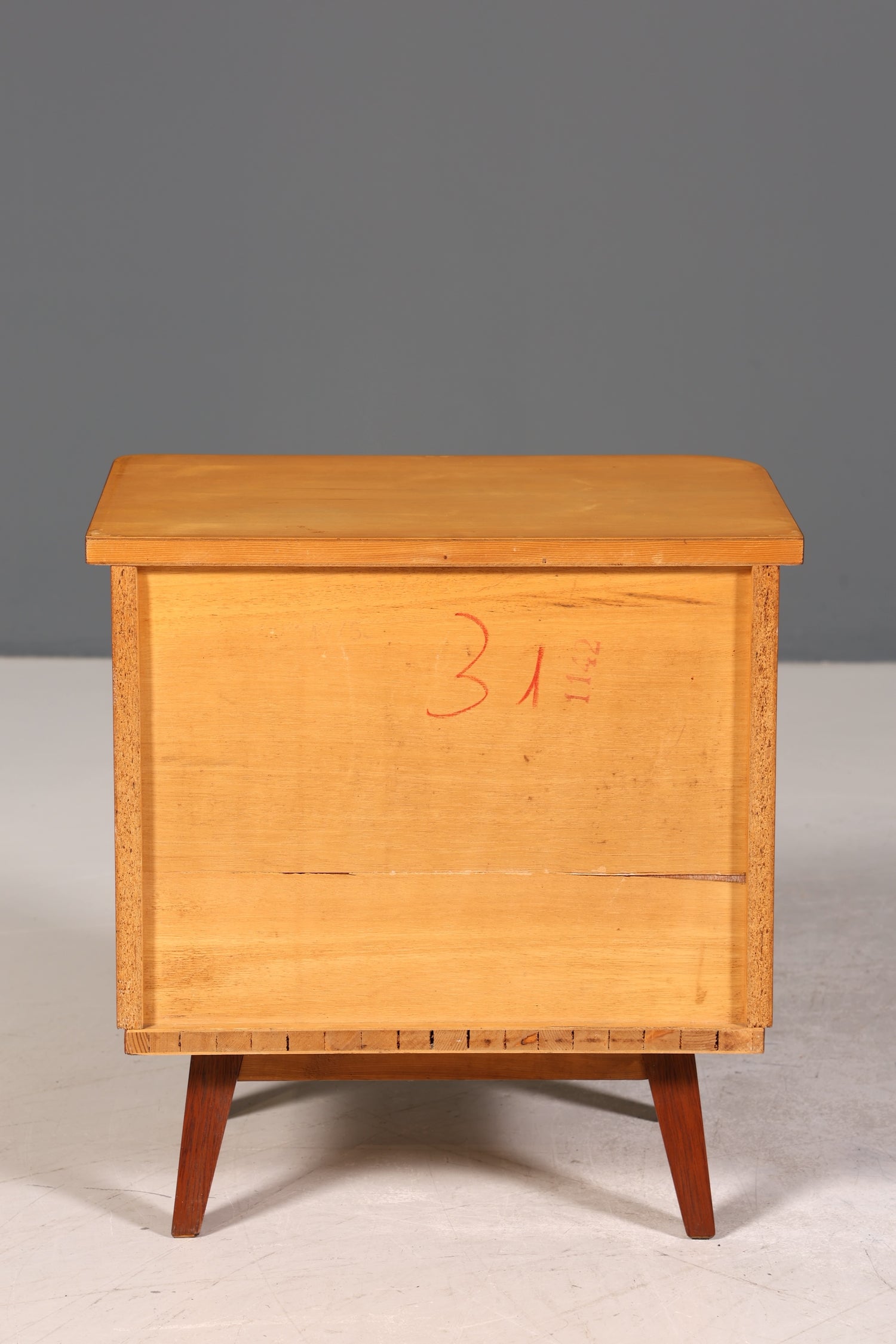 Wunderschöner Mid Century Nachttisch Kommode Vintage 60s Schrank Nachtschrank 1 von 2