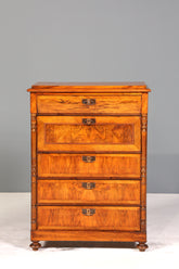 Traumhaftes Gründerzeit Vertiko Jugendstil Schrank Antik Highboard Kommode Schubladenkommode