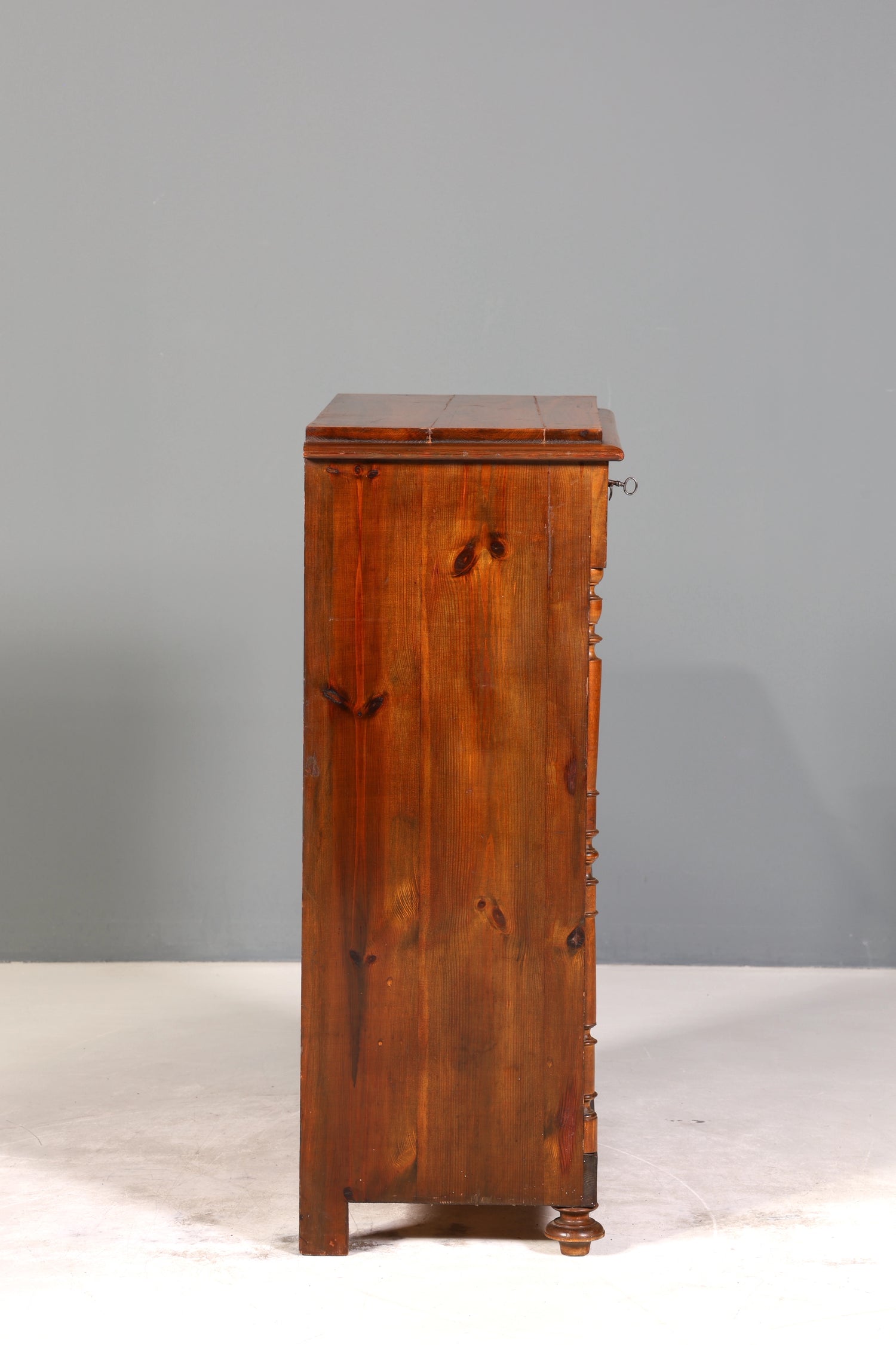 Traumhaftes Gründerzeit Vertiko Jugendstil Schrank Antik Highboard Kommode Schubladenkommode