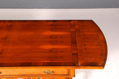 Wunderschöner Original Heldense Englischer Schreibtisch Konsole Konsolentisch Klappbar Bürotisch Antik Office Desk Holz 60s UK