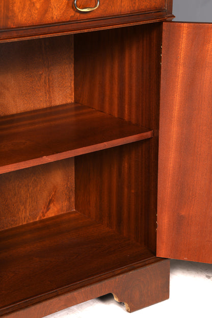 G471 Finish cm Wunderschöne Englische Vitrine Bibliothek Bücherschrank UK Buffet Schrank 60s Jahre (Kopie)