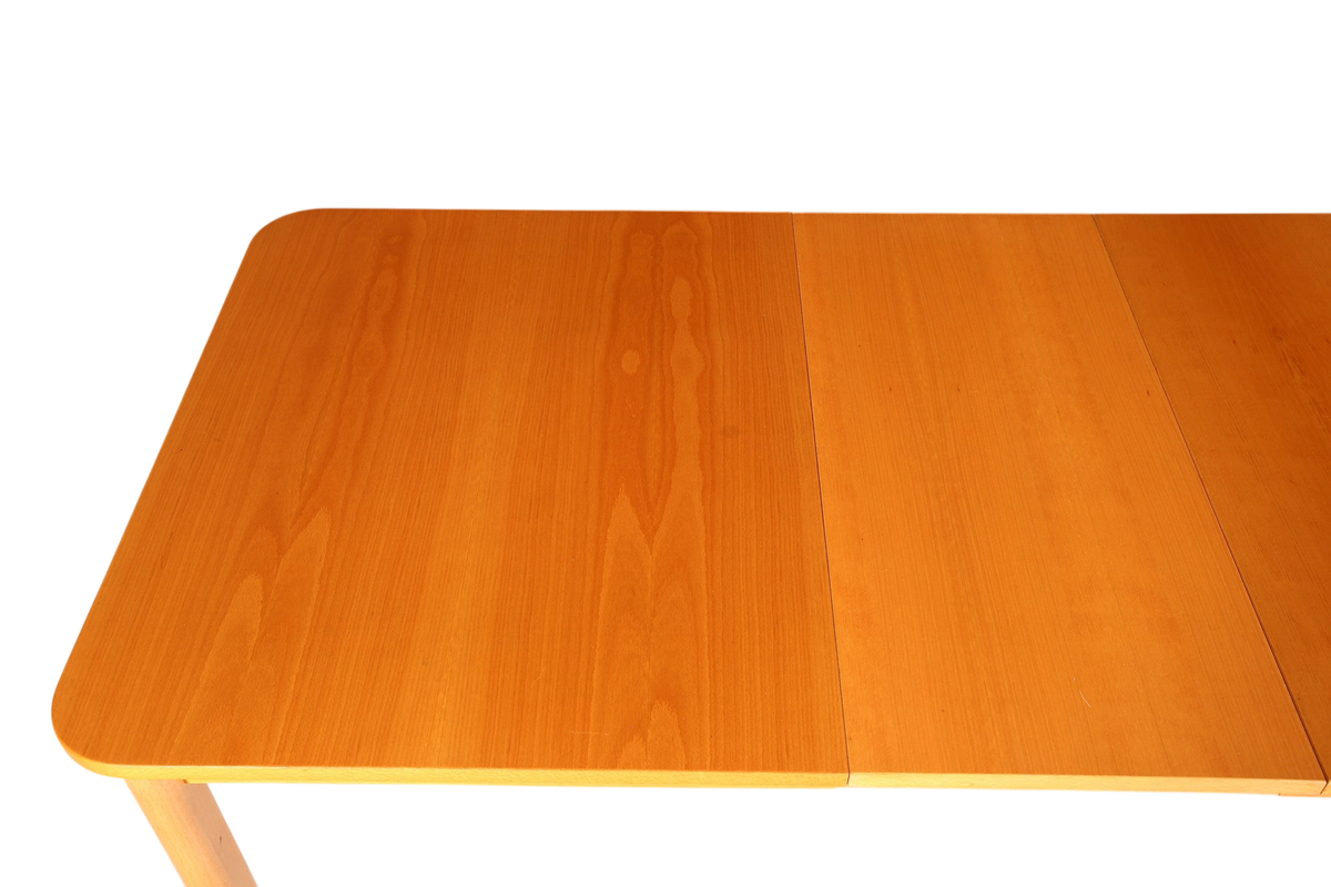 Schlichter Mid Century Esstisch ausziehbarer Vintage Tisch Retro Küchentisch