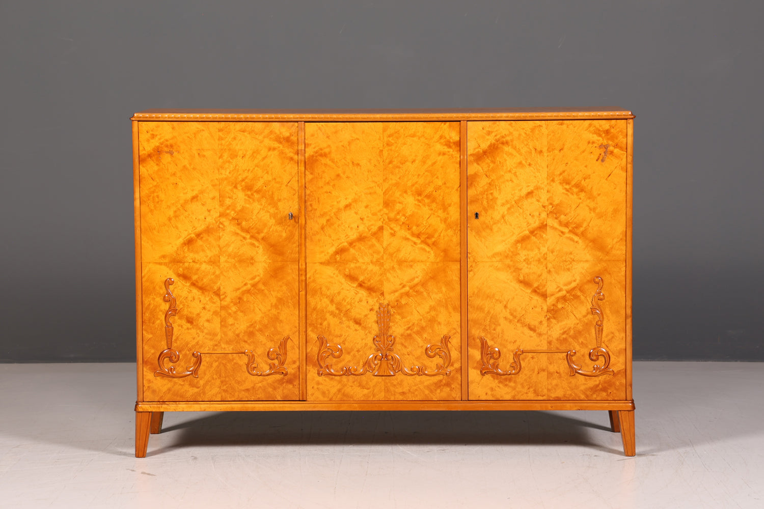 Stilvoller Original Art Deco Schrank Vertiko Sideboard um 1930 Highboard Kommode