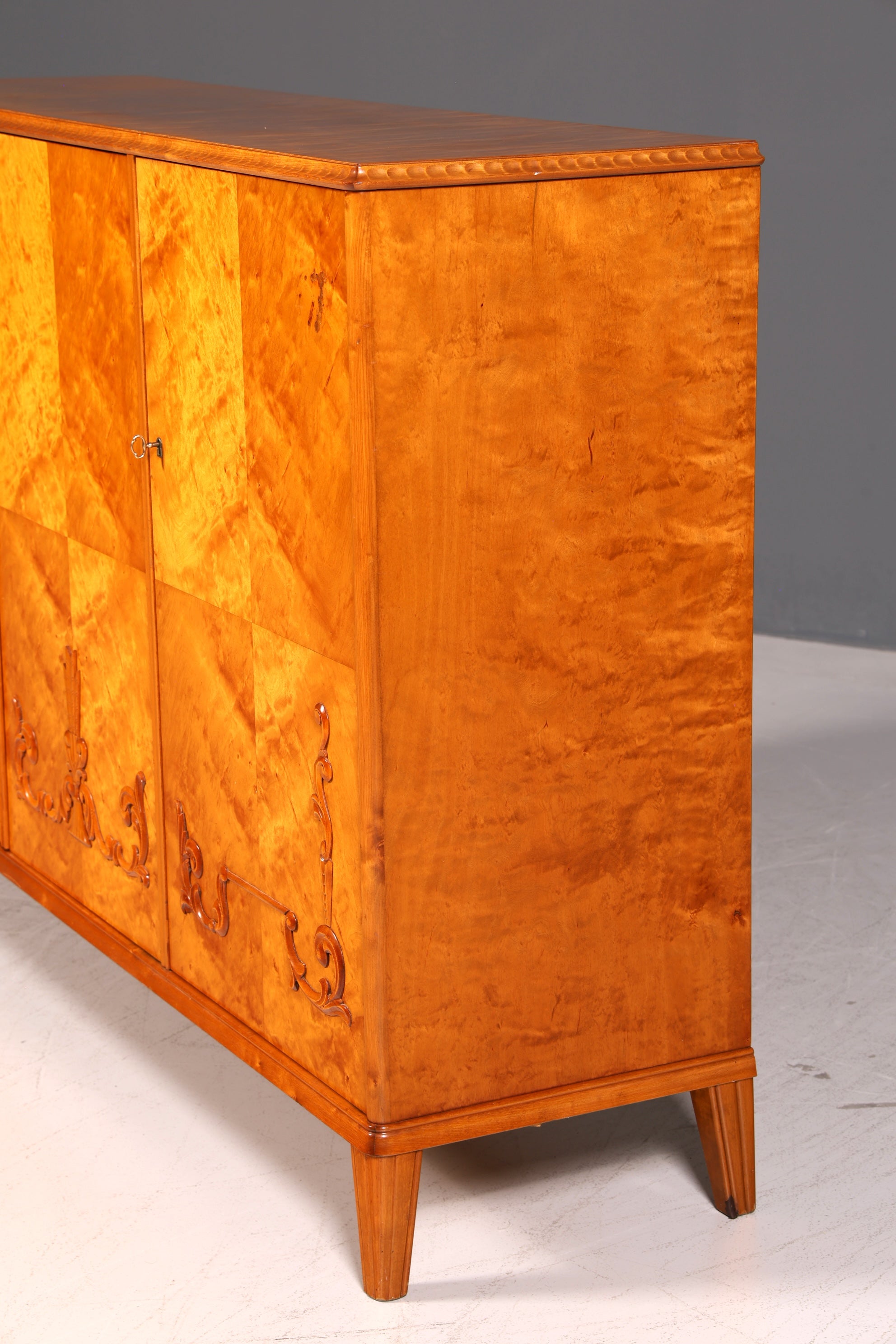 Stilvoller Original Art Deco Schrank Vertiko Sideboard um 1930 Highboard Kommode