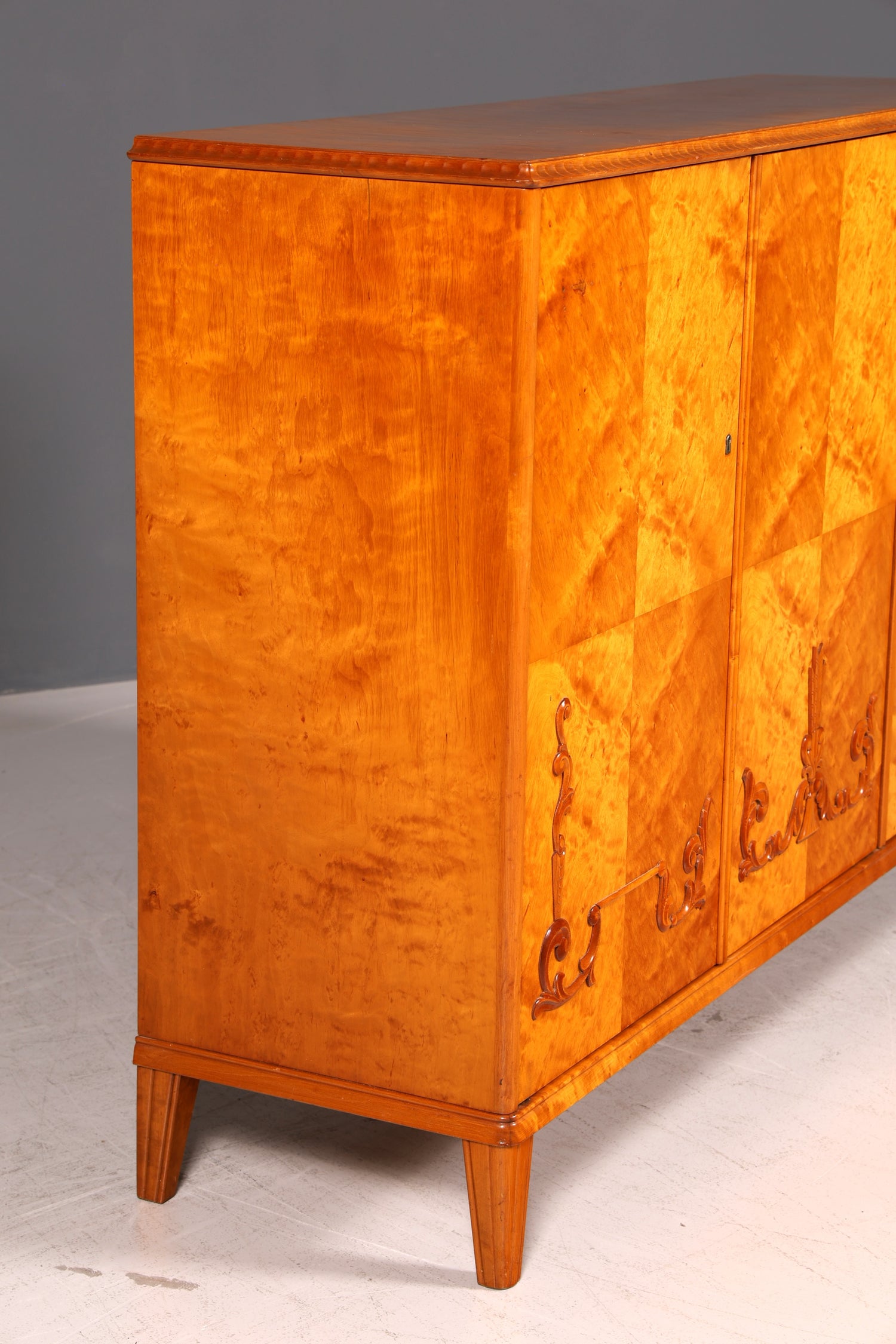 Stilvoller Original Art Deco Schrank Vertiko Sideboard um 1930 Highboard Kommode