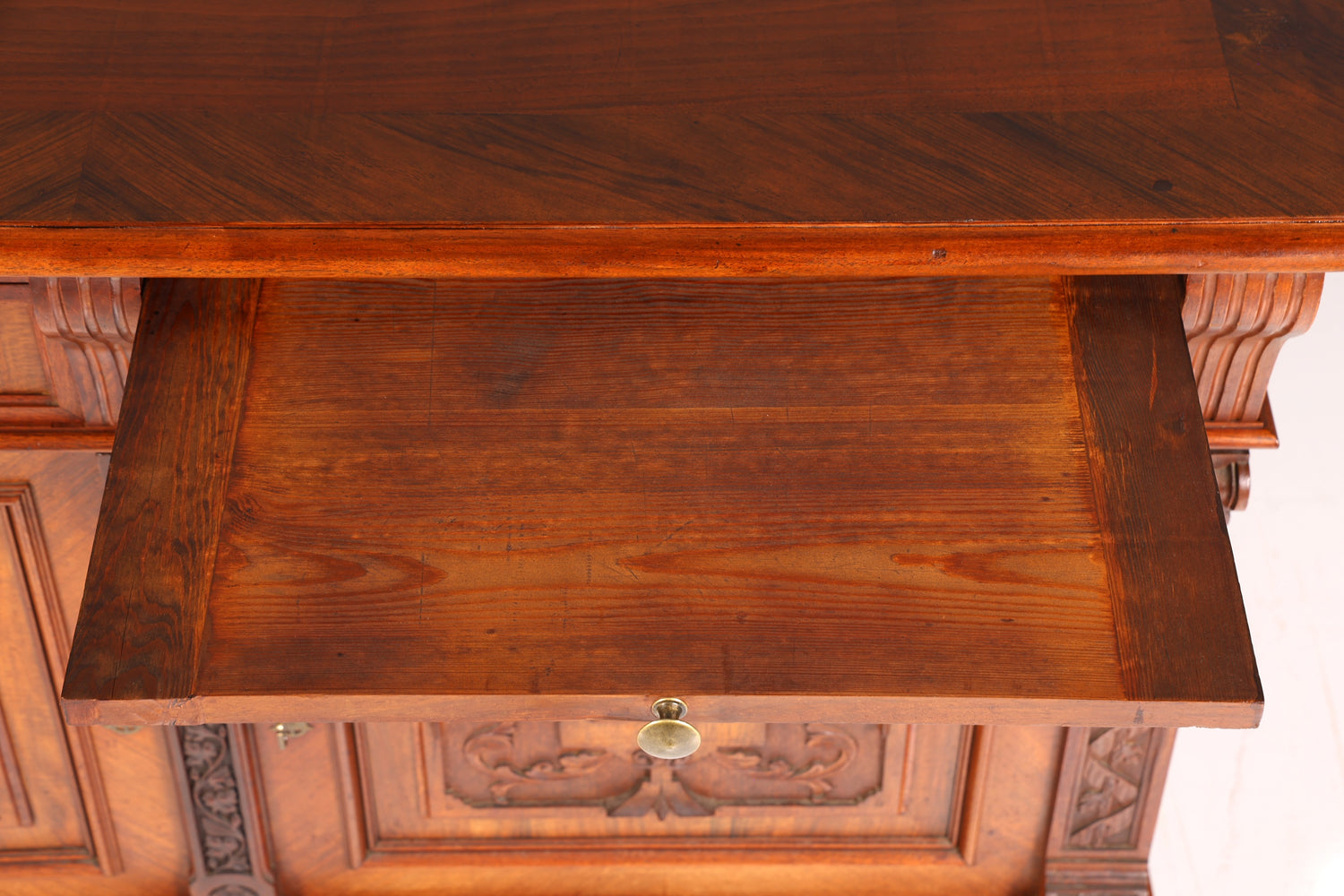 Wunderschöner Gründerzeit Sideboard Antik Nussbaum Schrank Kommode um 1890