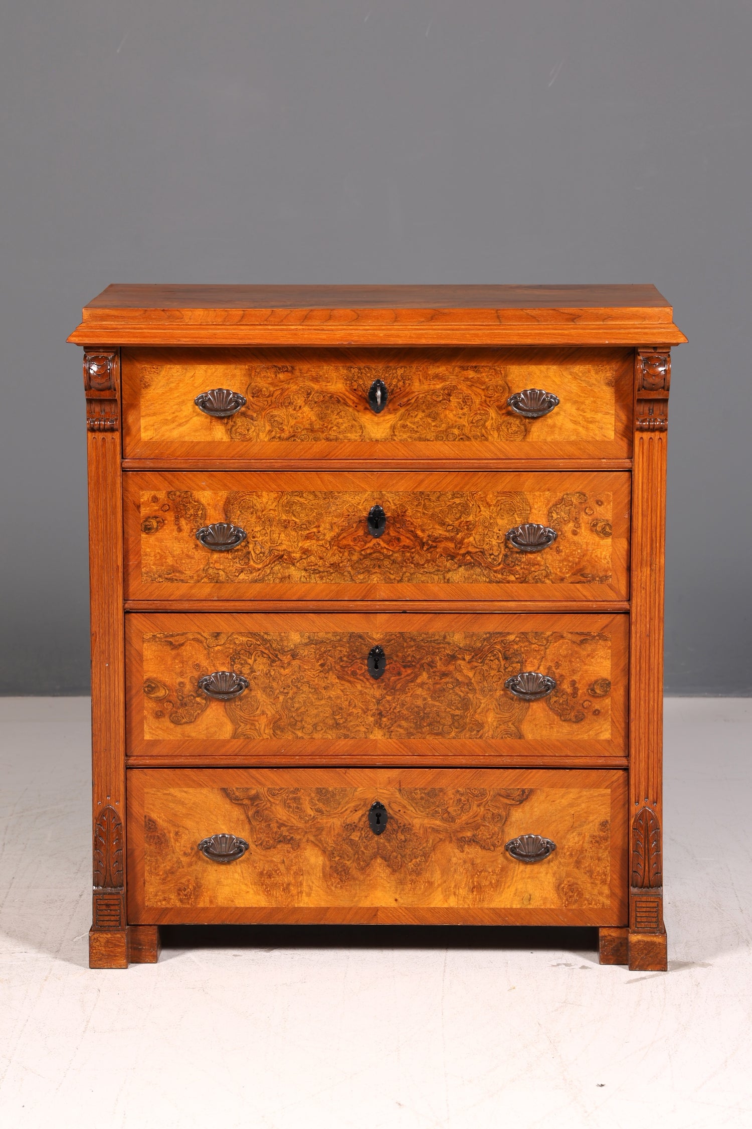 Wunderschöne Gründerzeit Kommode Louis Philippe Antik Sideboard Schubladenkommode Wäschekommode