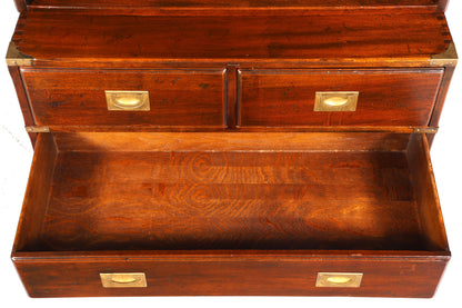 Magnifique bibliothèque de style nautique anglais, en bois véritable, 2 sur 2