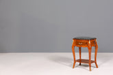 Wunderschöner Louis XV Beistelltisch Barock Stil Ablagetisch Marmor Kommode Telefontisch