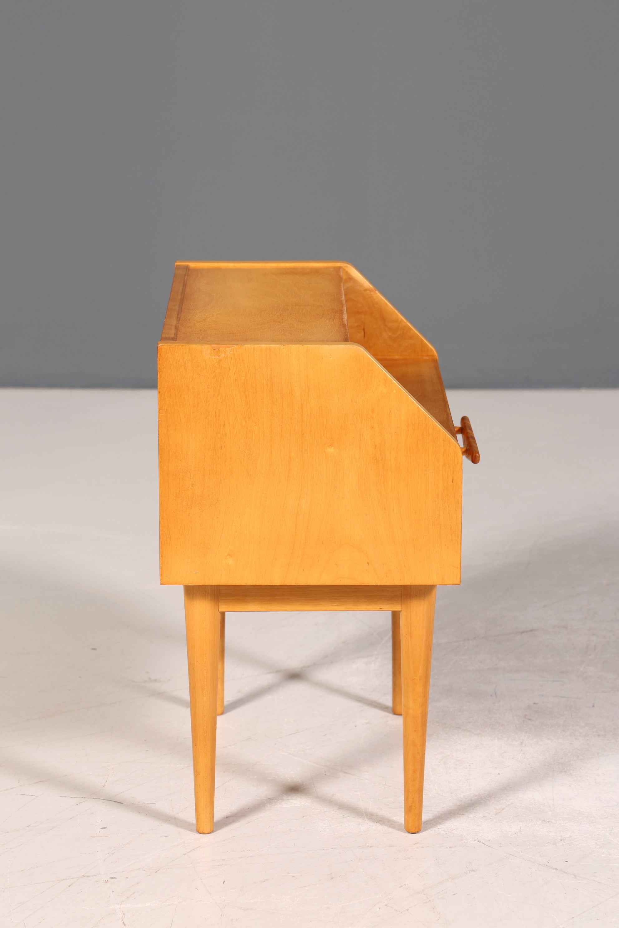 Traumhafte Hellerau Kommode Mid Century Nachttisch echt Holz Beistelltisch VEB Möbel 1 von 2