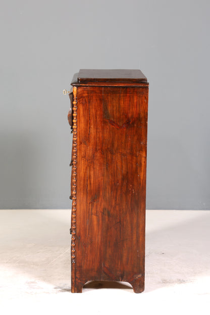 Stilvolle Biedermeier Kommode Louis Philippe Antik Schubladen Kommode Wäschekommode