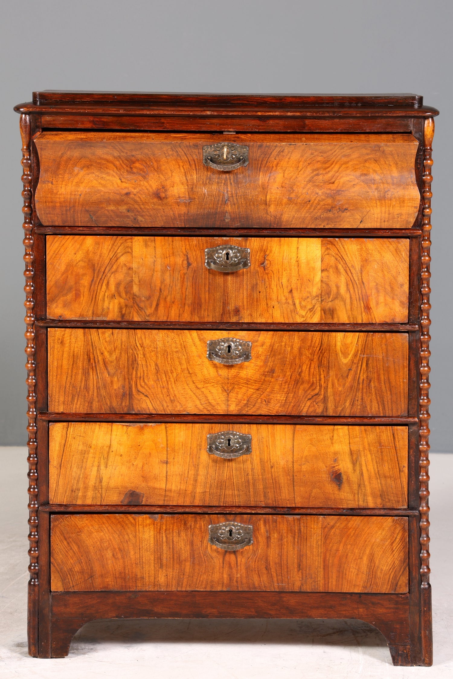 Stilvolle Biedermeier Kommode Louis Philippe Antik Schubladen Kommode Wäschekommode