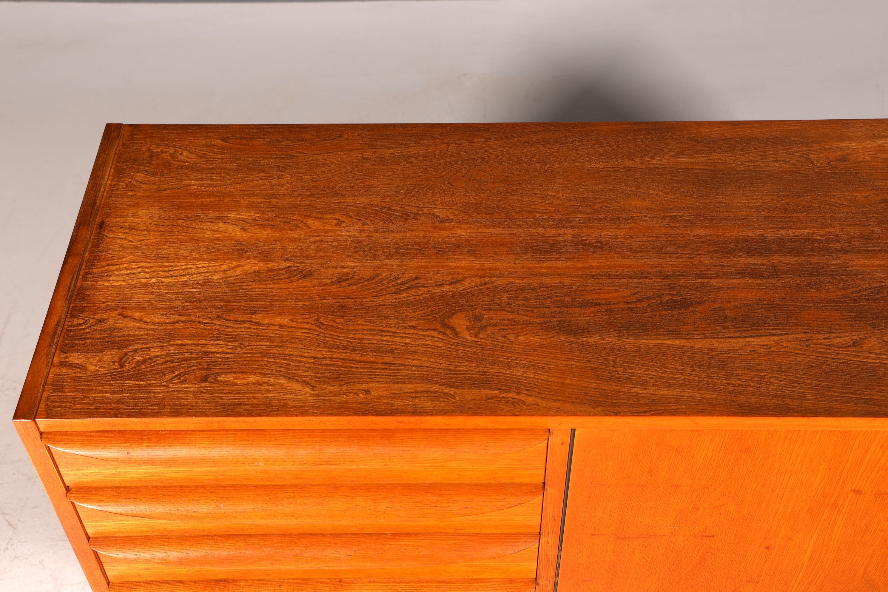 Original Hellerau Franz Ehrlich 602 Sideboard Mid Century TV Schrank VEB